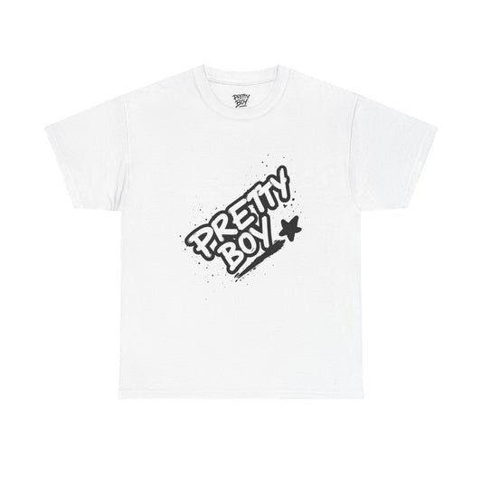 Pretty Boy Graphic Tee — Retro Streetwear Tee with Script Logo
