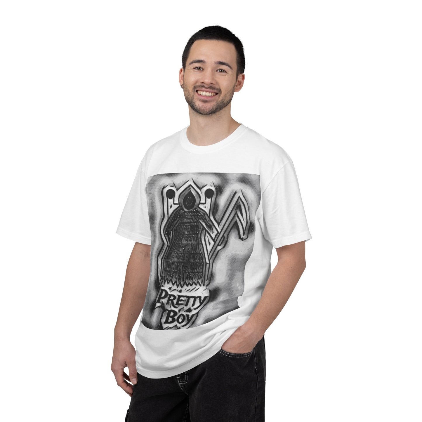 Pretty Boy Grim Reaper Graphic T-Shirt