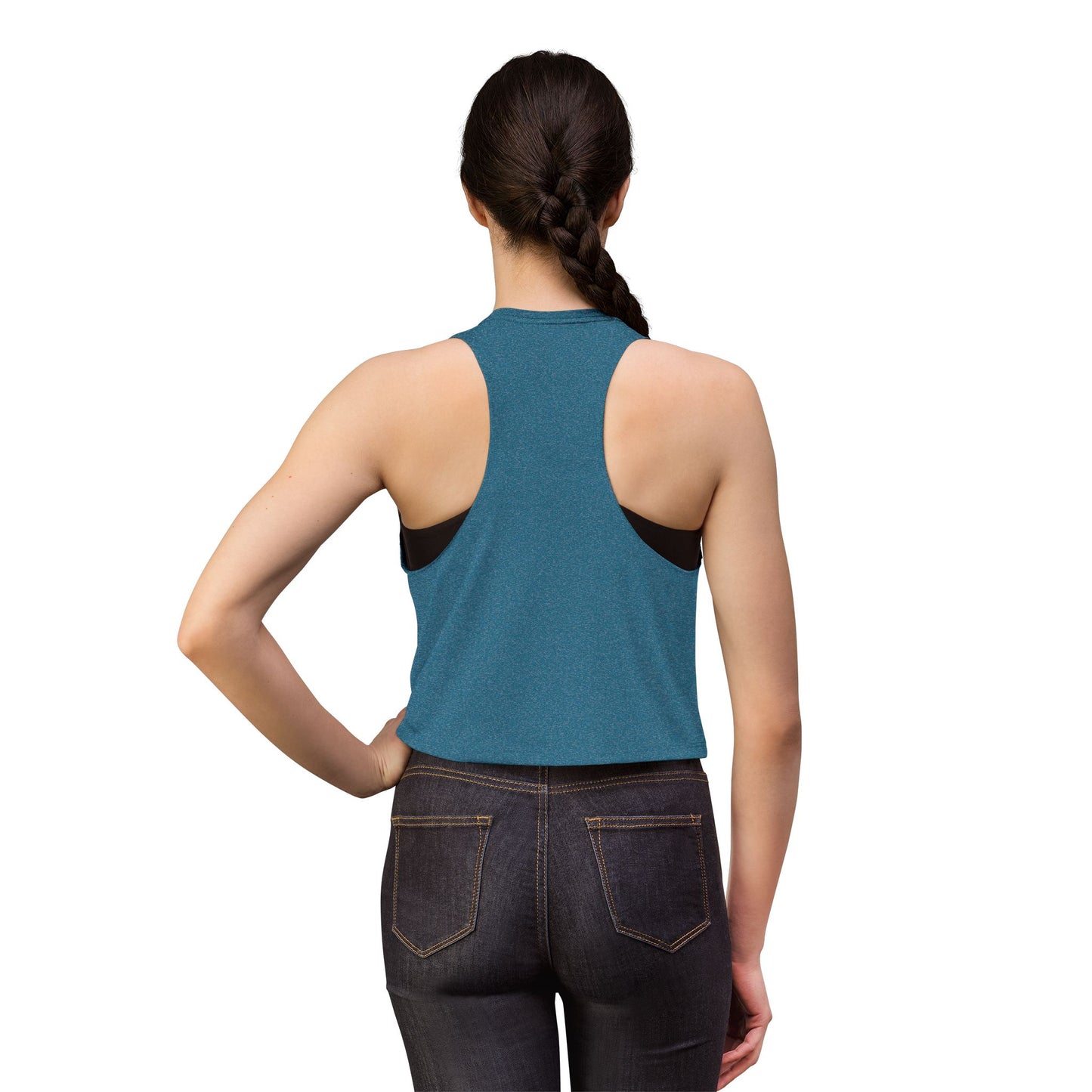 Emotionally Expensive Crop Top — Women's Graphic Tank with Broken Heart