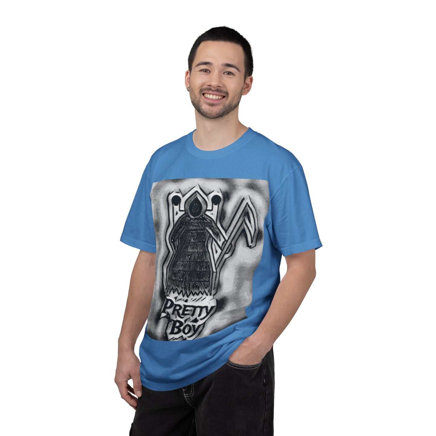 Pretty Boy Grim Reaper Graphic T-Shirt