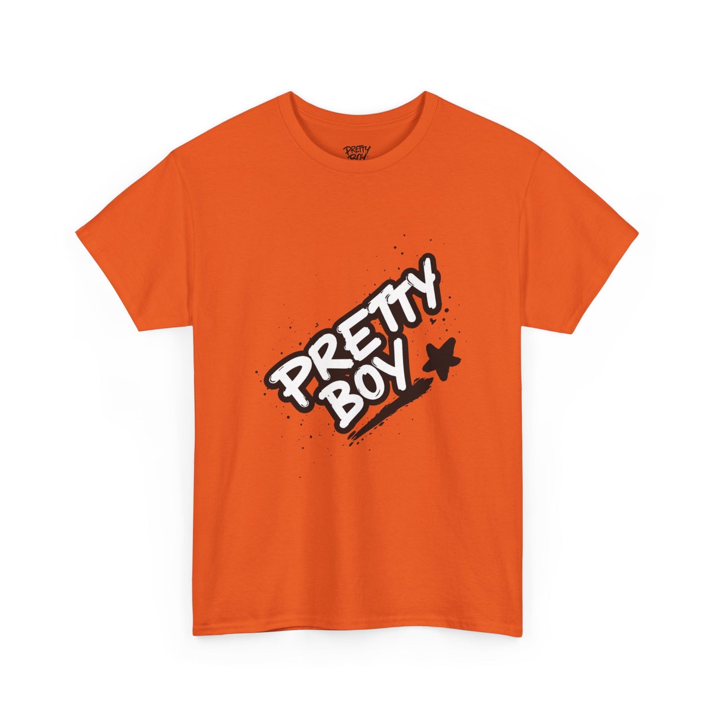 Pretty Boy Graphic Tee — Retro Streetwear Tee with Script Logo