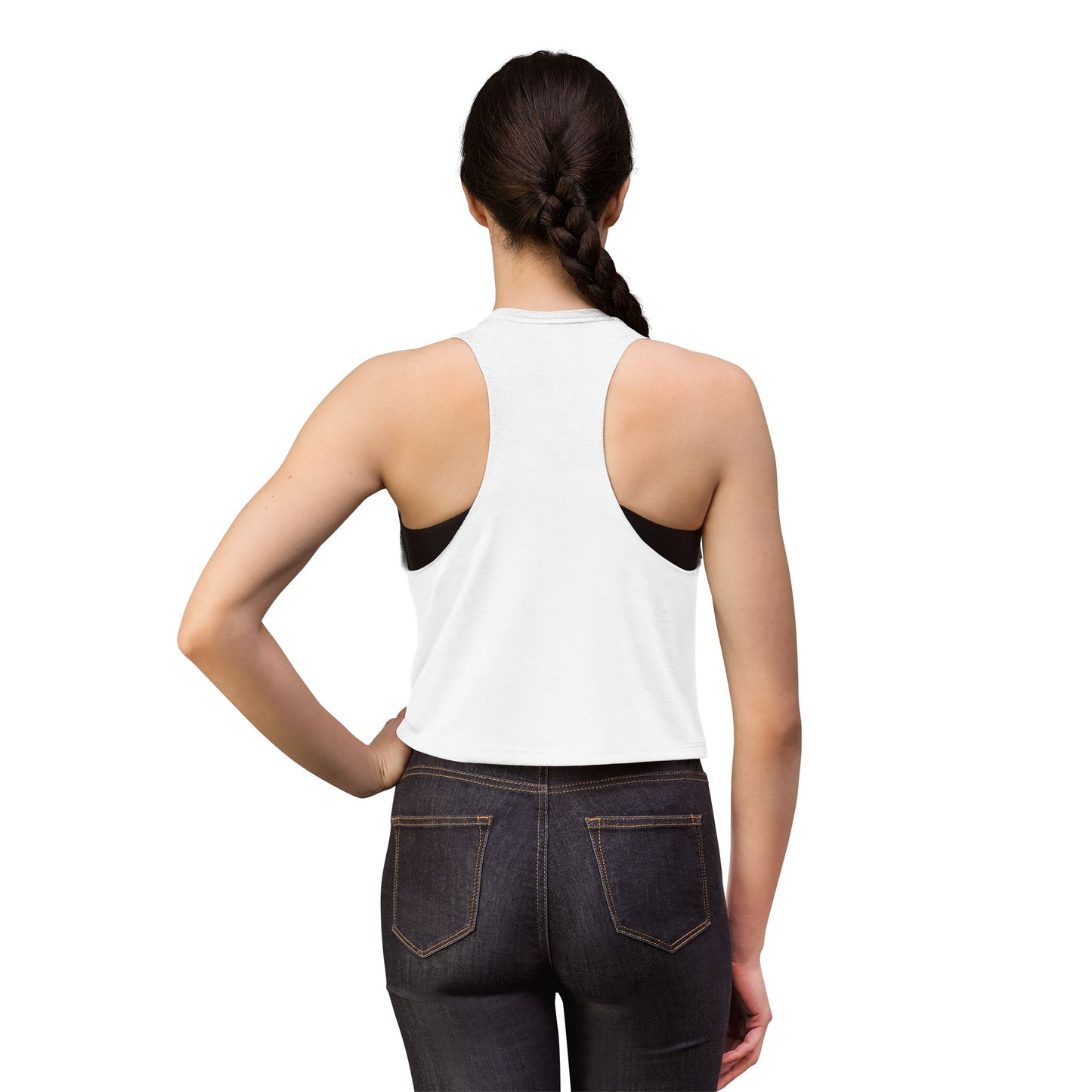 Emotionally Expensive Crop Top — Women's Graphic Tank with Broken Heart