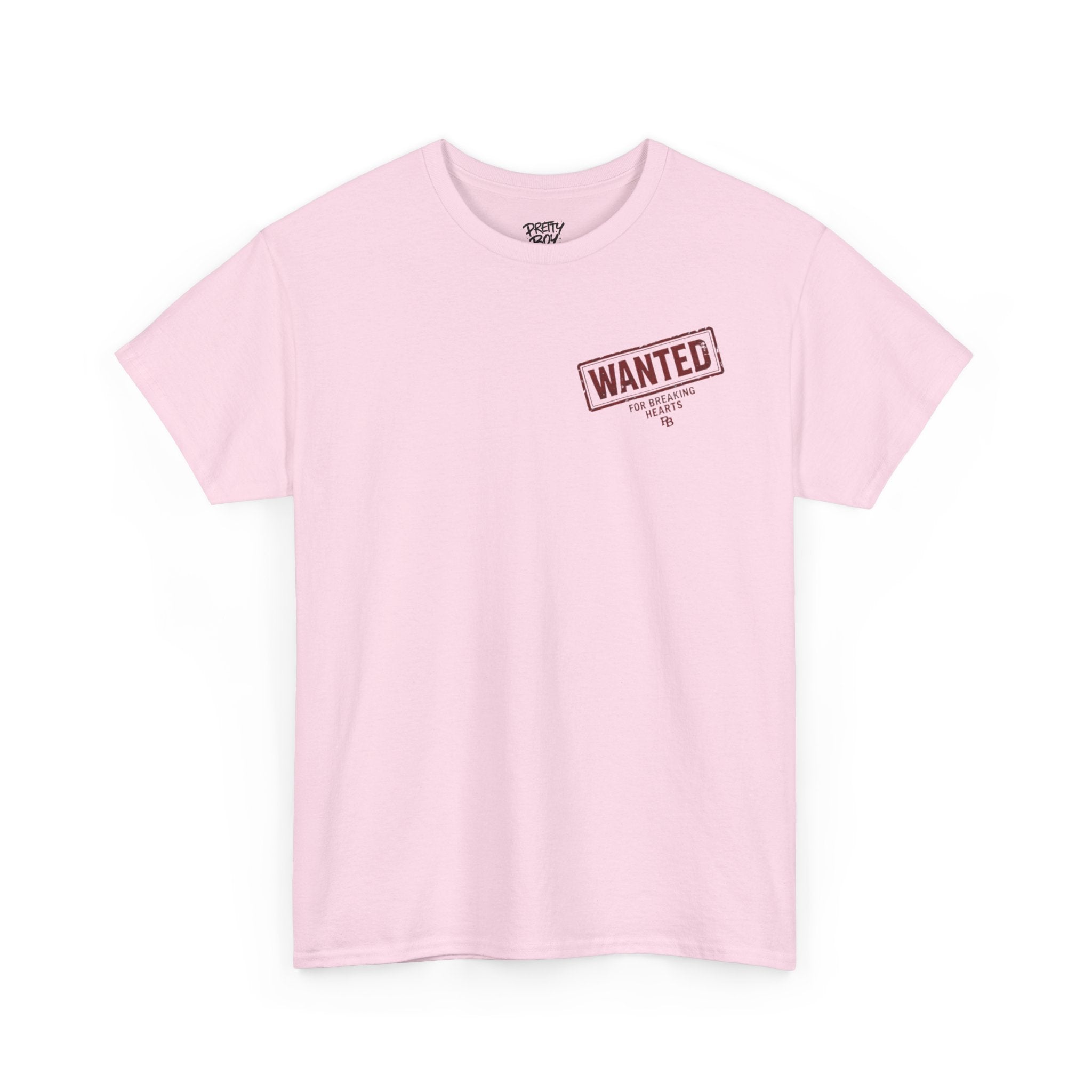Wanted For Breaking Hearts Tee — Vintage Mugshot Graphic T‑Shirt