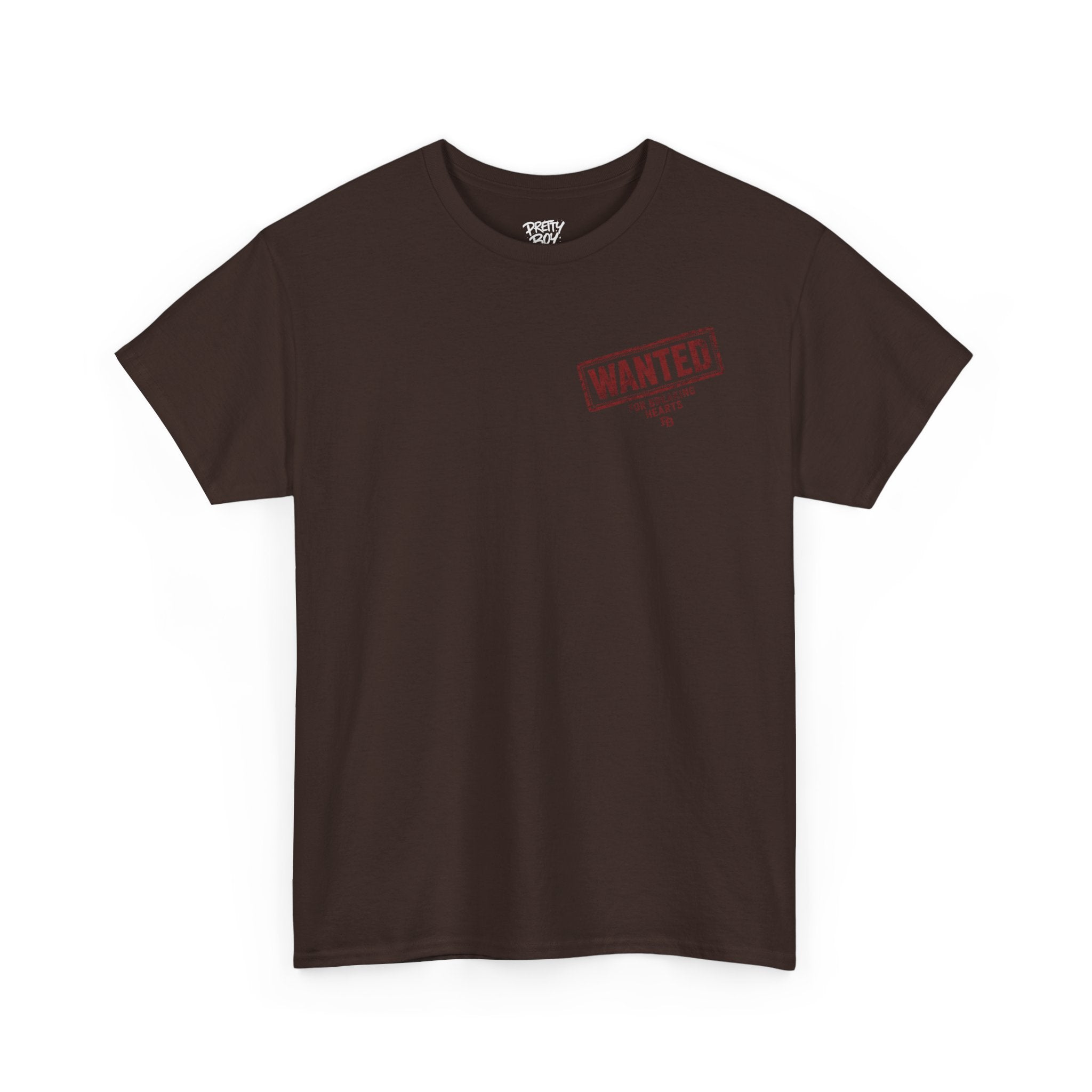 Wanted For Breaking Hearts Tee — Vintage Mugshot Graphic T‑Shirt