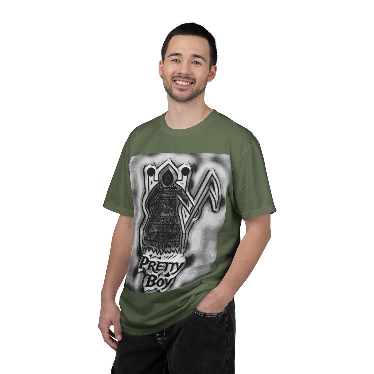 Pretty Boy Grim Reaper Graphic T-Shirt