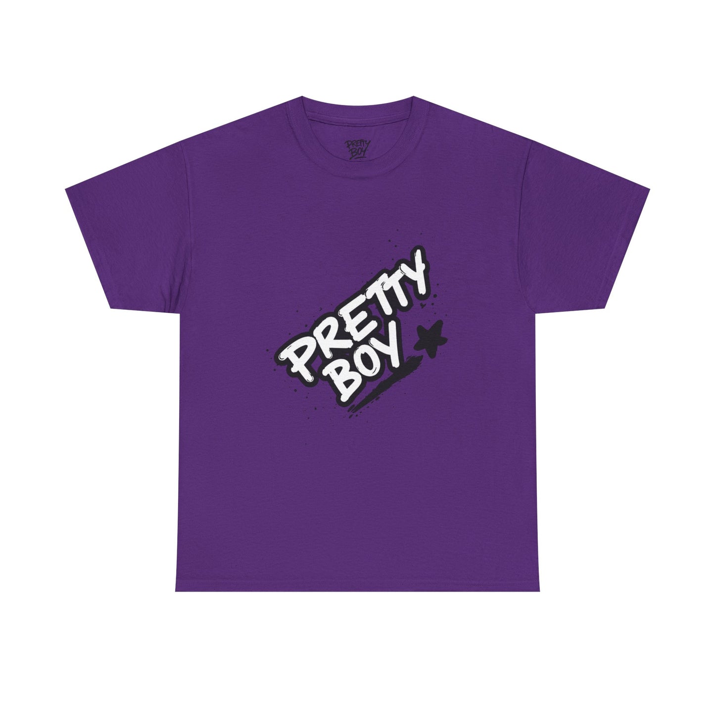 Pretty Boy Graphic Tee — Retro Streetwear Tee with Script Logo