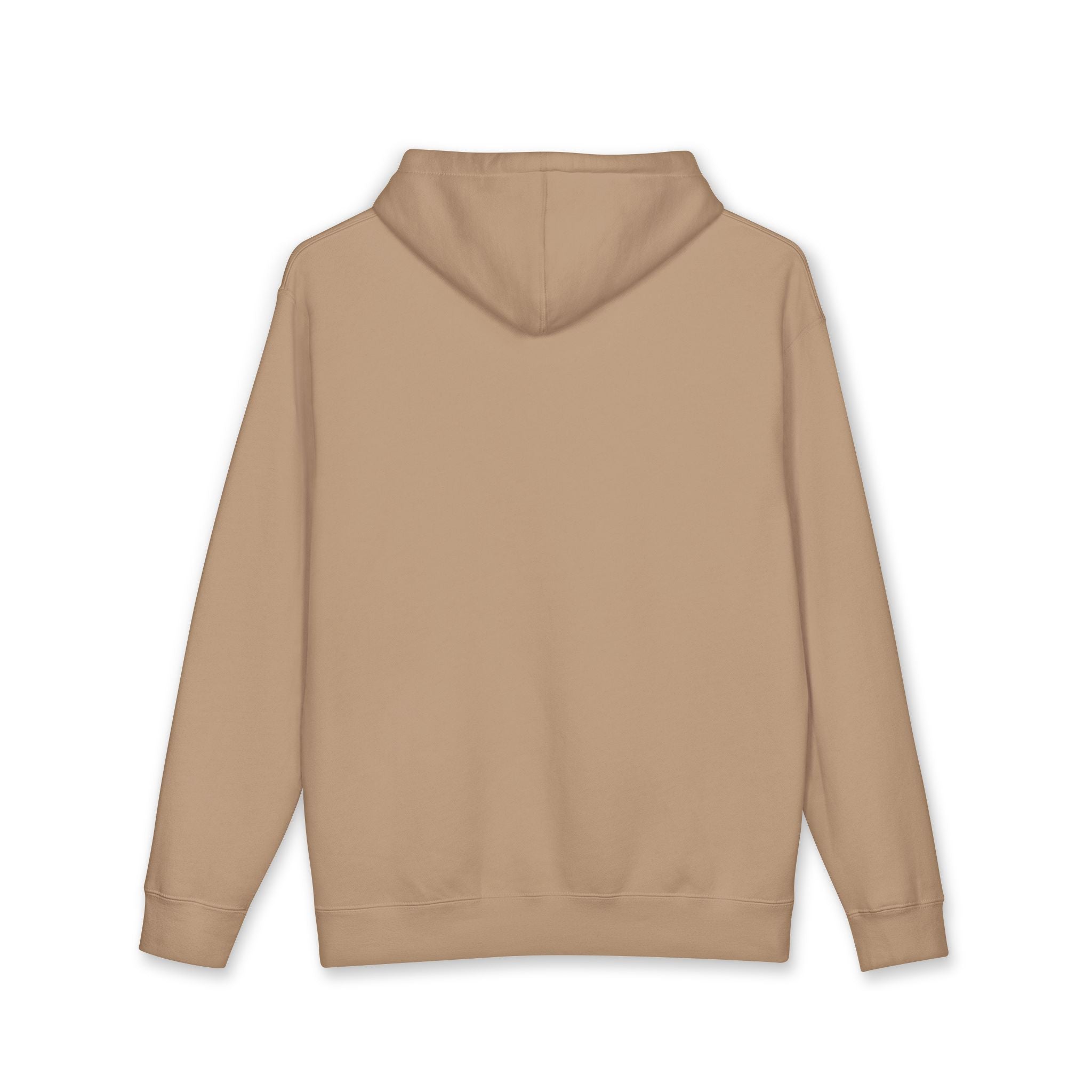 Eye Graphic Hoodie with 'You Everything, Say Nothing' Text — Minimalist White Pullover