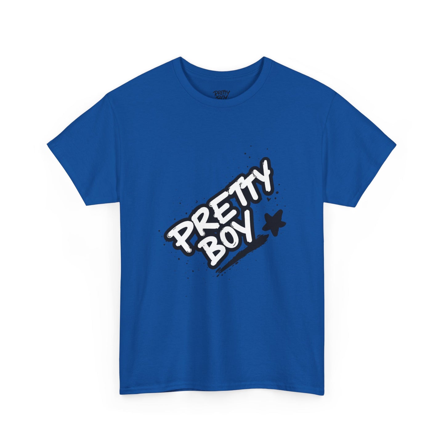 Pretty Boy Graphic Tee — Retro Streetwear Tee with Script Logo