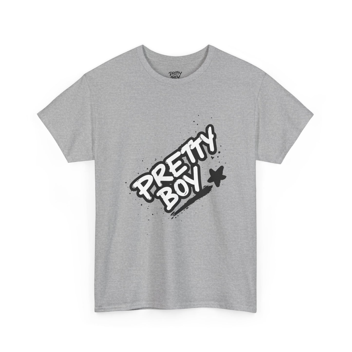 Pretty Boy Graphic Tee — Retro Streetwear Tee with Script Logo