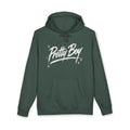 Pretty Boy Hoodie — Retro Script Sparkle Graphic Hooded Sweatshirt