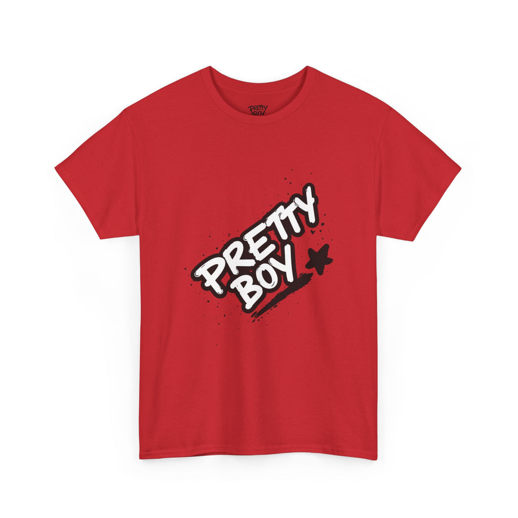 Pretty Boy Graphic Tee — Retro Streetwear Tee with Script Logo