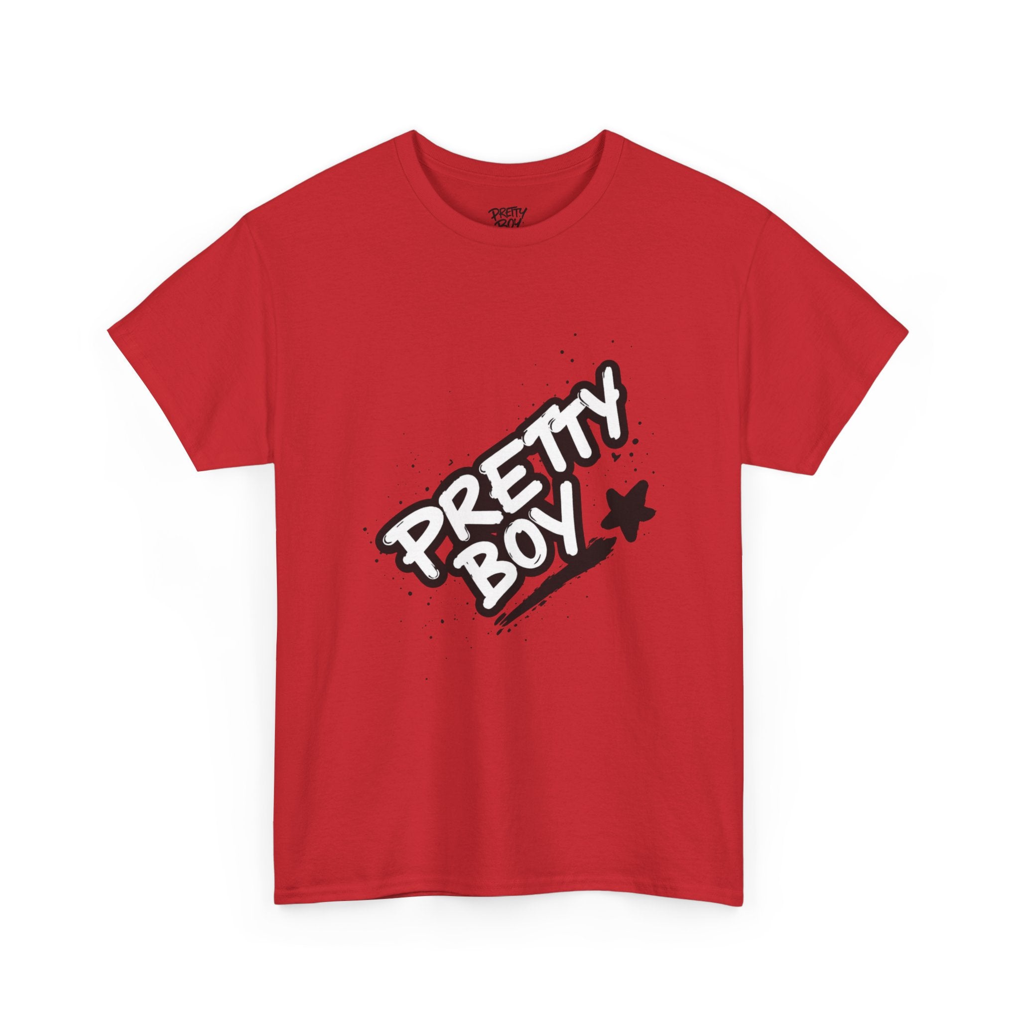 Pretty Boy Graphic Tee — Retro Streetwear Tee with Script Logo