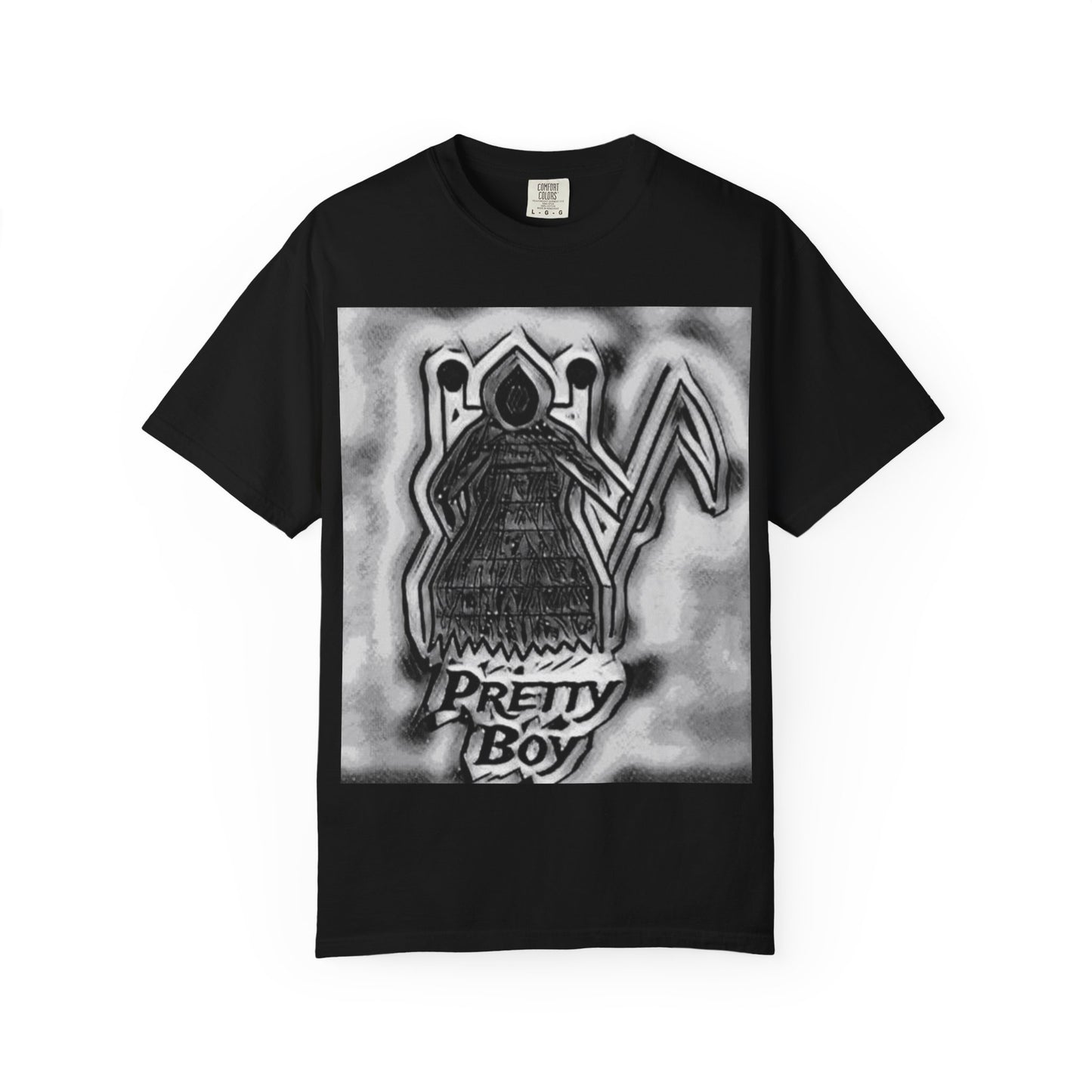 Pretty Boy Grim Reaper Graphic T-Shirt