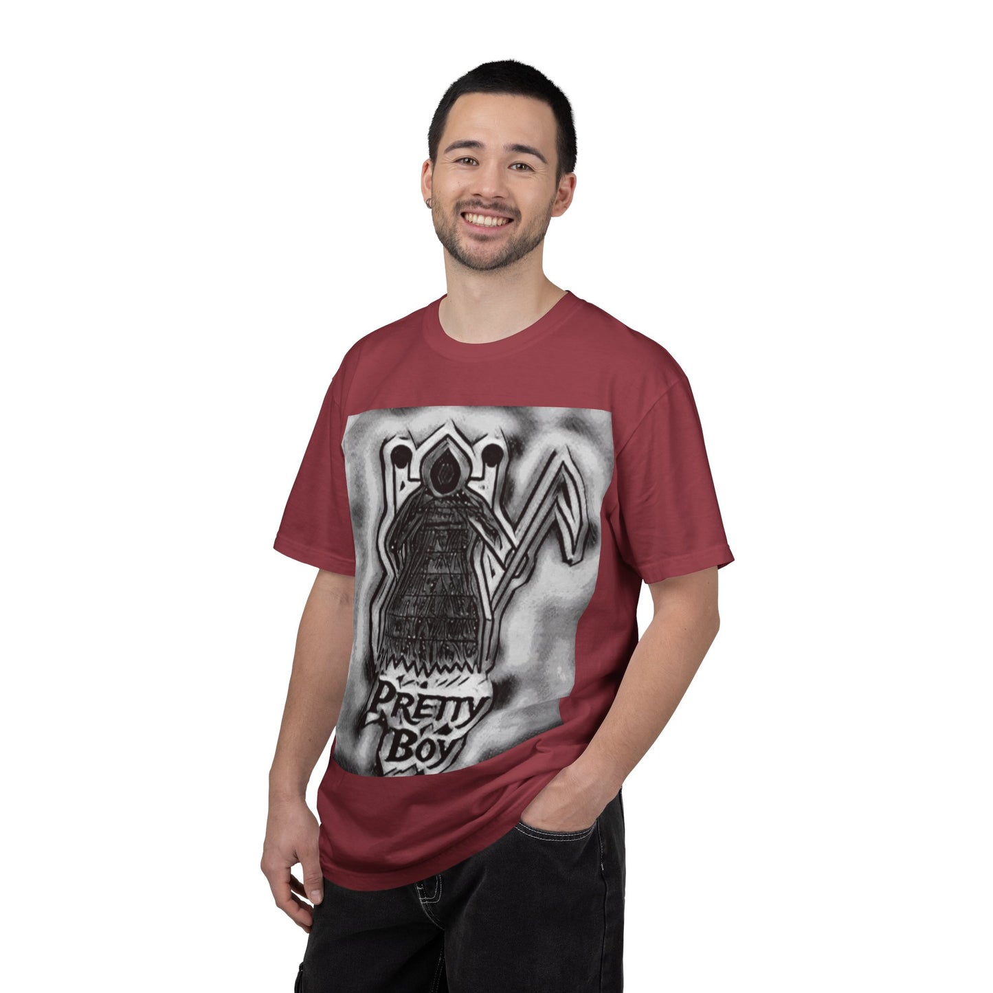 Pretty Boy Grim Reaper Graphic T-Shirt