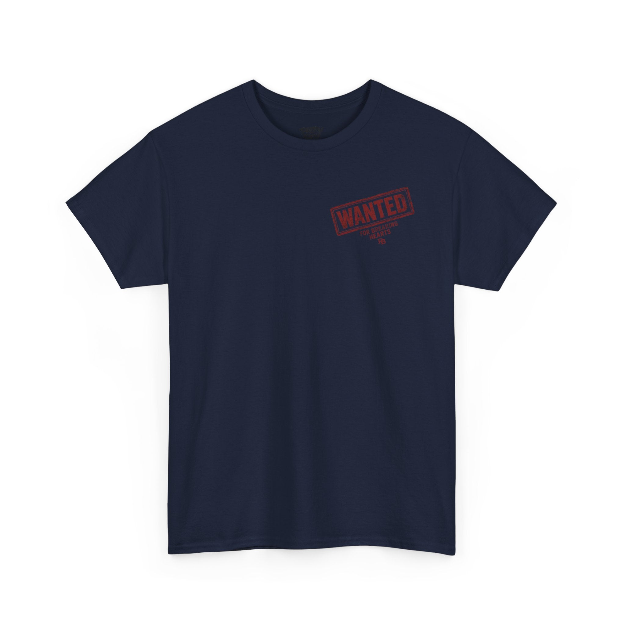 Wanted For Breaking Hearts Tee — Vintage Mugshot Graphic T‑Shirt