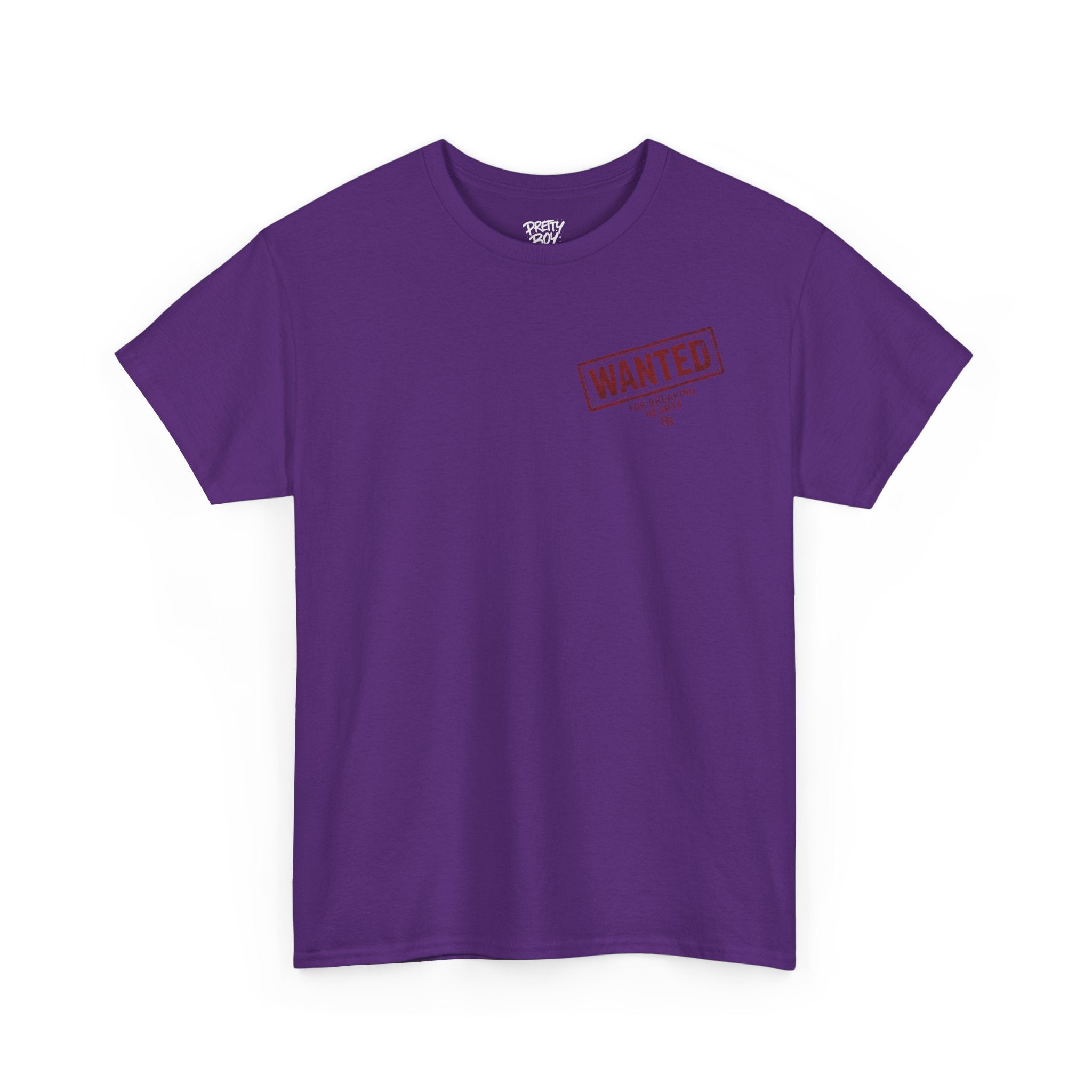 Wanted For Breaking Hearts Tee — Vintage Mugshot Graphic T‑Shirt
