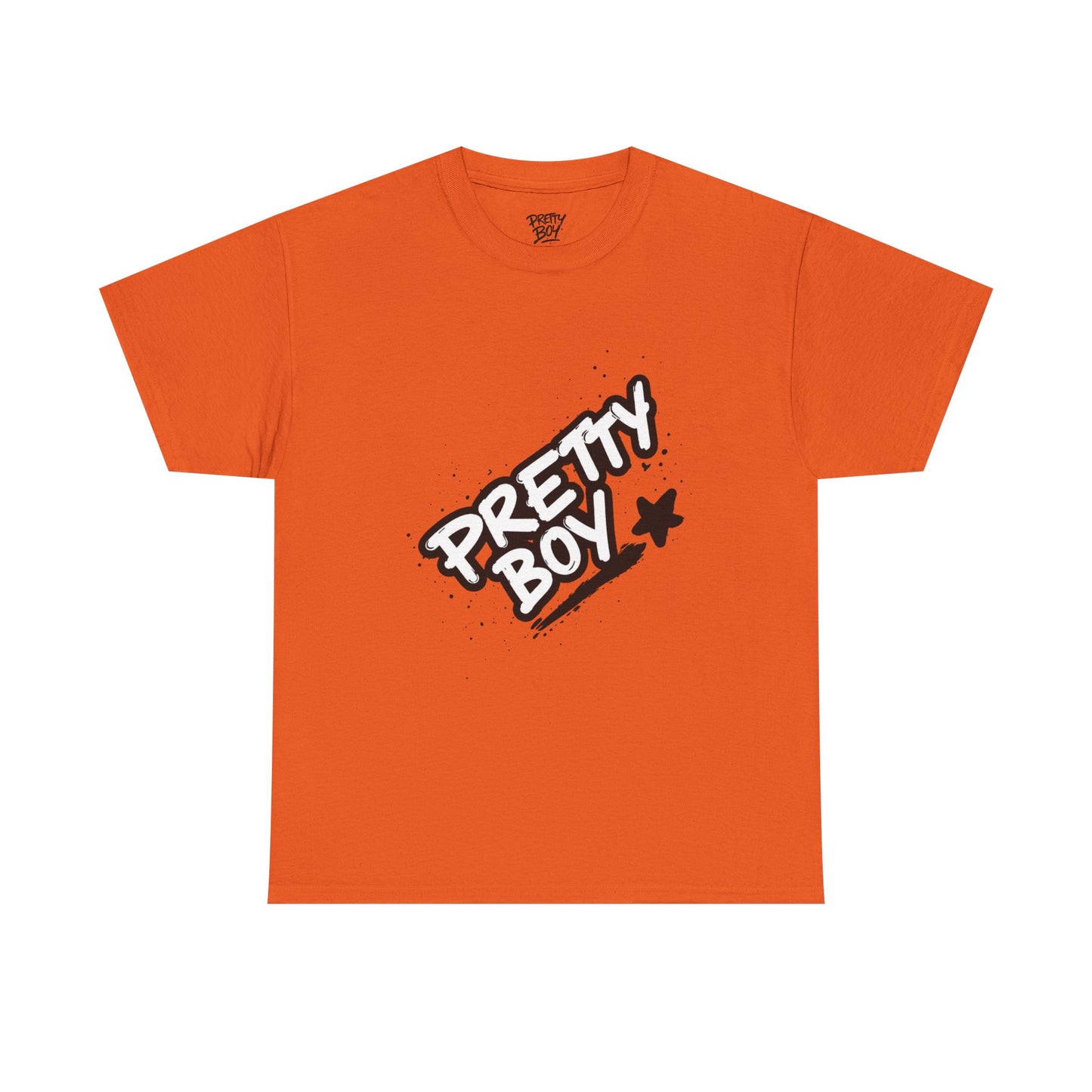 Pretty Boy Graphic Tee — Retro Streetwear Tee with Script Logo