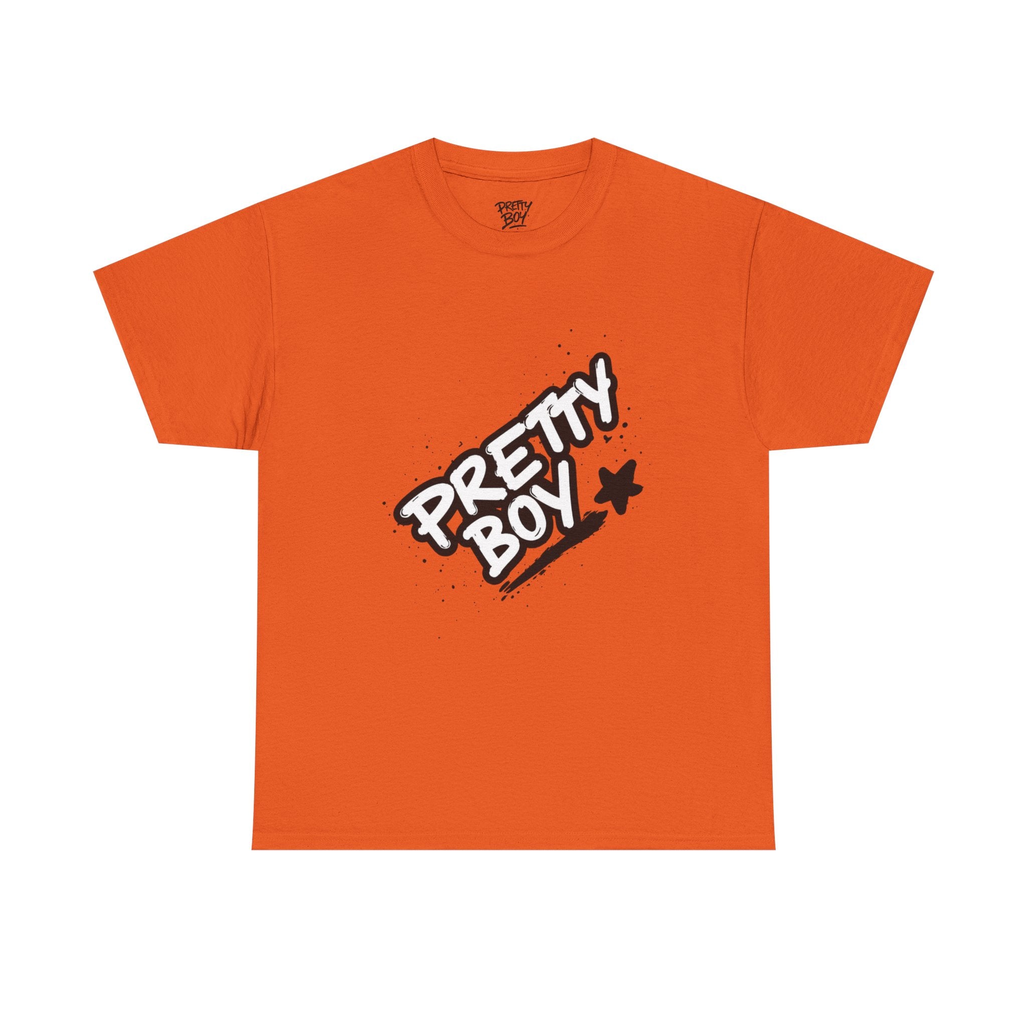 Pretty Boy Graphic Tee — Retro Streetwear Tee with Script Logo