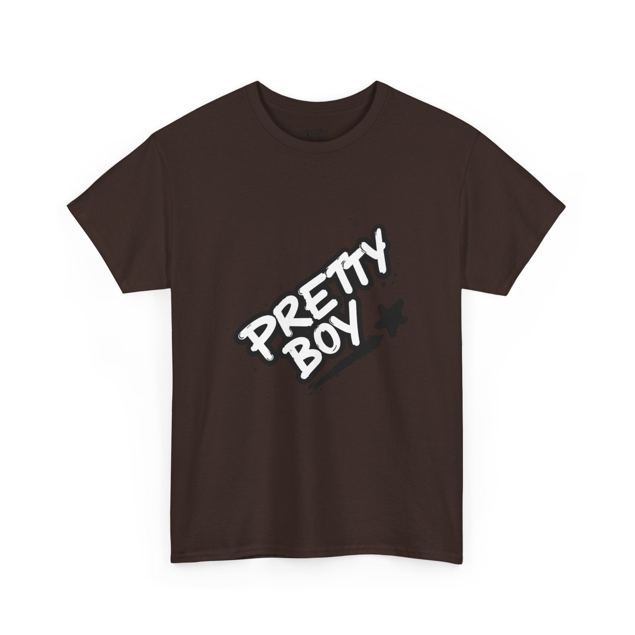Pretty Boy Graphic Tee — Retro Streetwear Tee with Script Logo