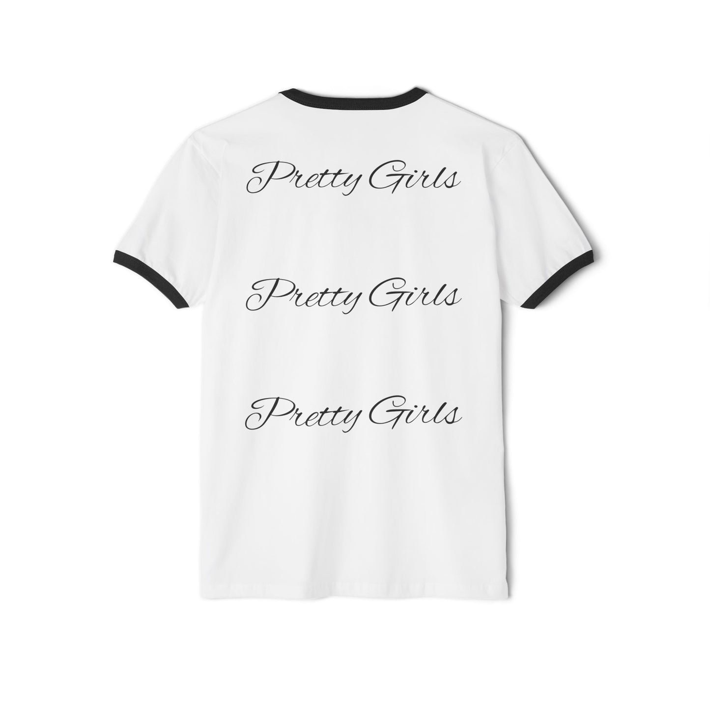 Pretty Girls Ringer T-Shirt — "Soft but Dangerous" Graphic Tee