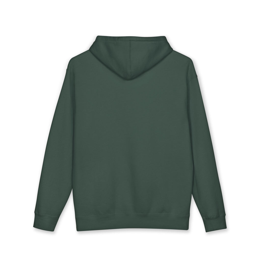 Eye Graphic Hoodie with 'You Everything, Say Nothing' Text — Minimalist White Pullover