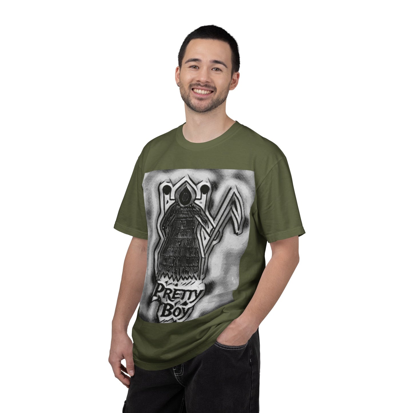 Pretty Boy Grim Reaper Graphic T-Shirt