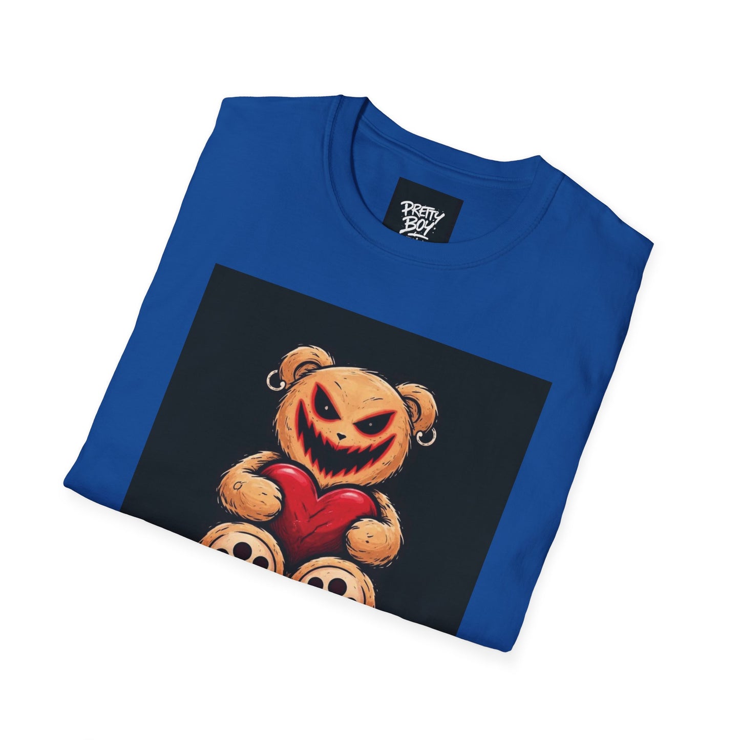 Creepy Teddy "Be Mine" T-Shirt — Halloween Valentine Graphic Tee