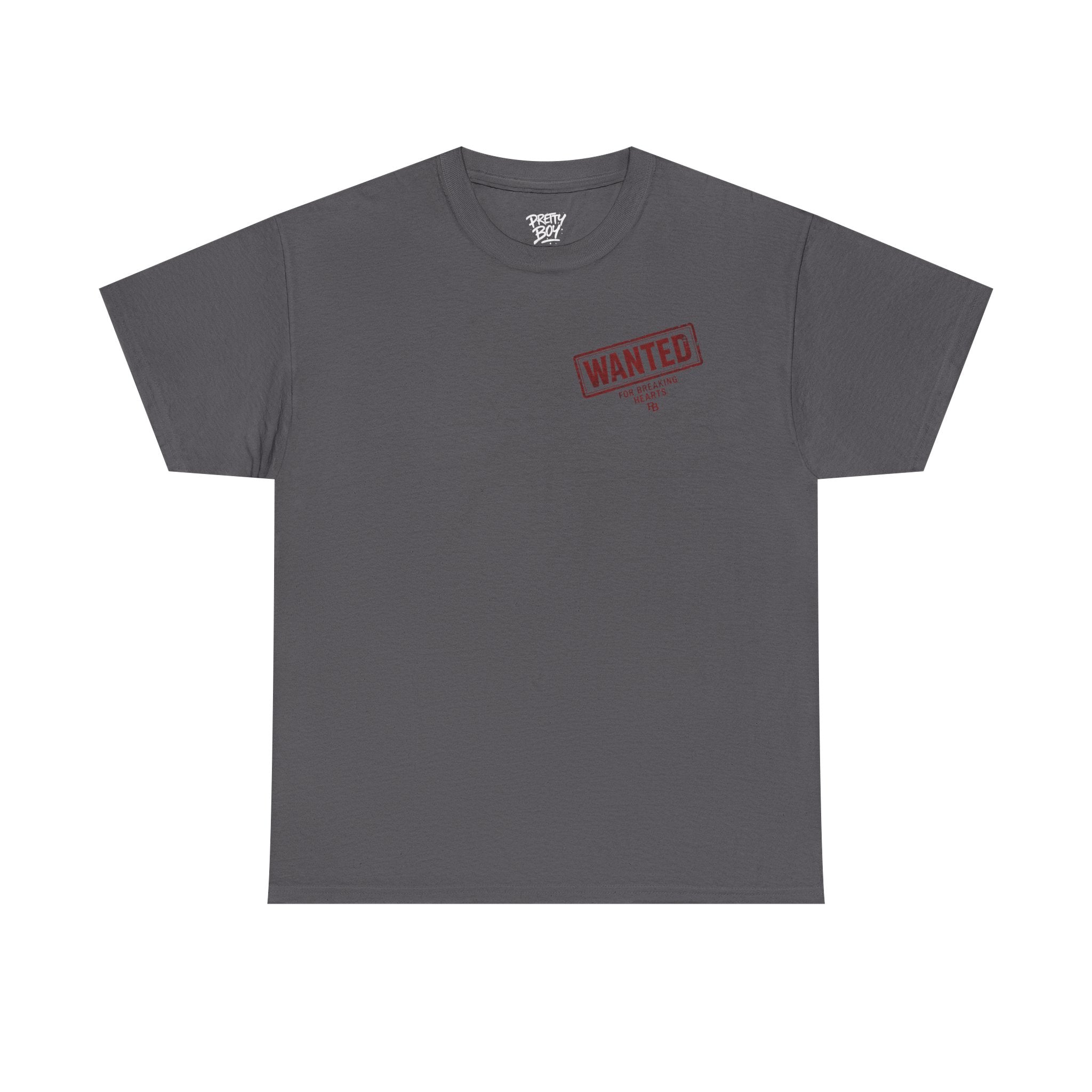Wanted For Breaking Hearts Tee — Vintage Mugshot Graphic T‑Shirt