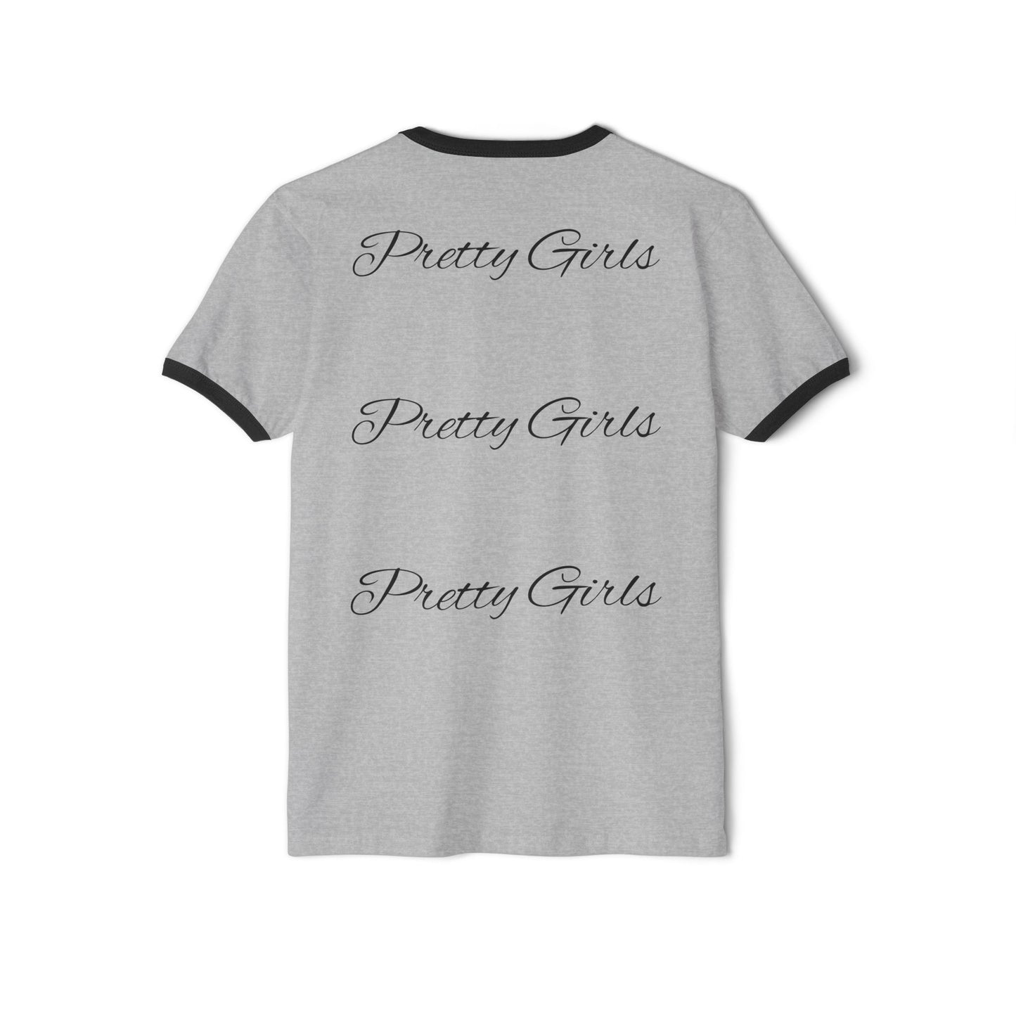Pretty Girls Ringer T-Shirt — "Soft but Dangerous" Graphic Tee