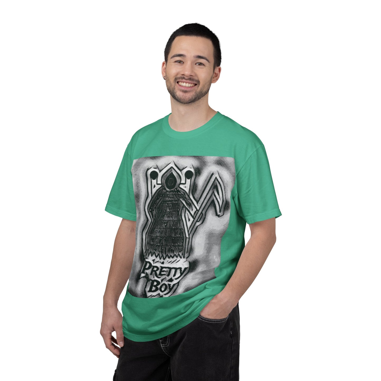 Pretty Boy Grim Reaper Graphic T-Shirt