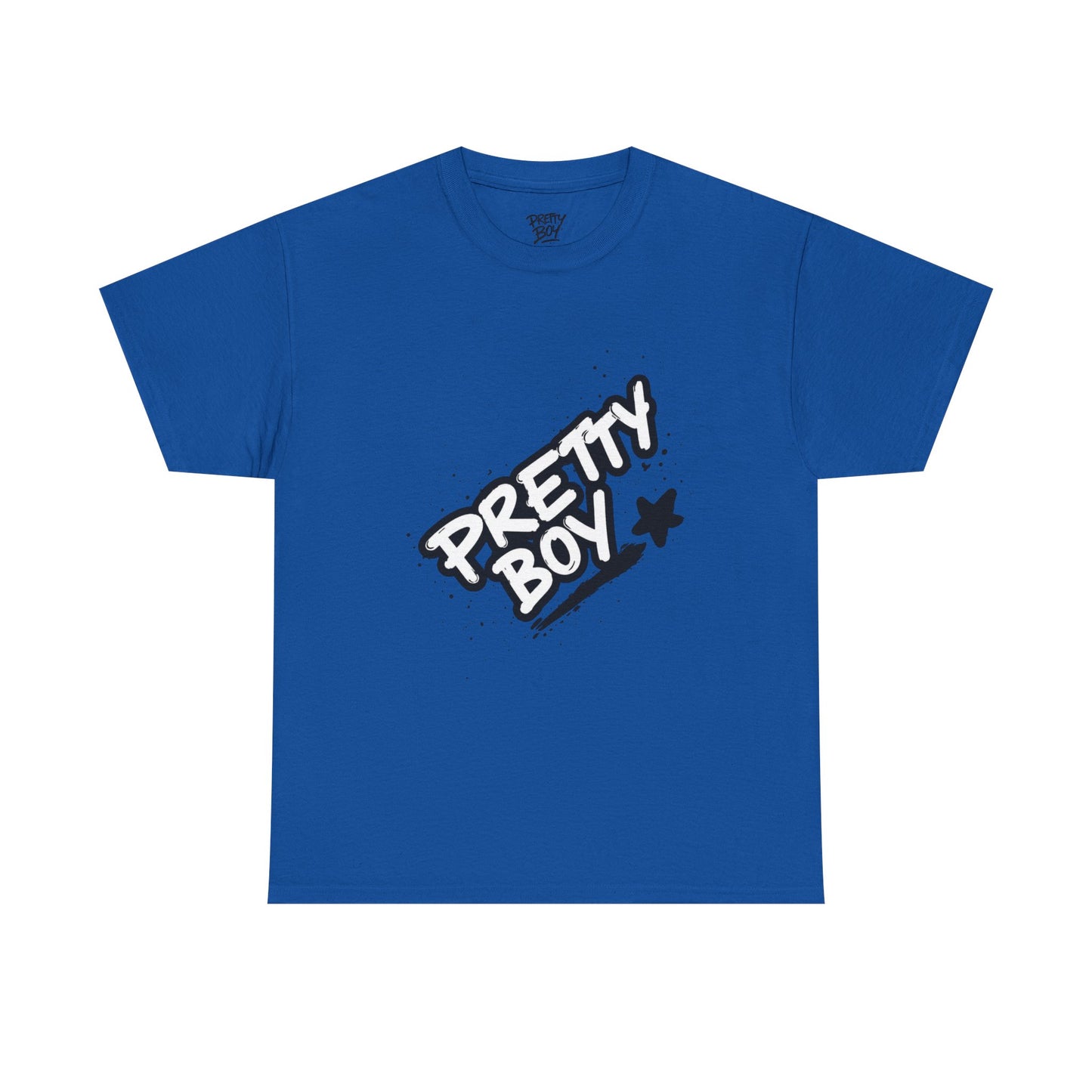 Pretty Boy Graphic Tee — Retro Streetwear Tee with Script Logo