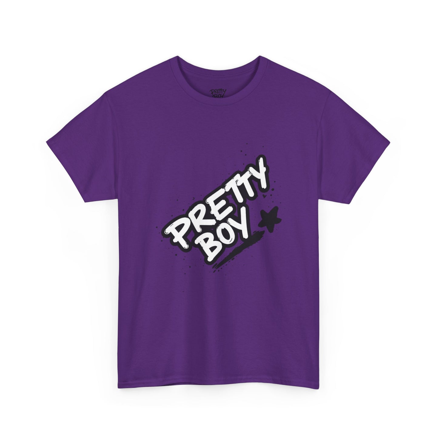 Pretty Boy Graphic Tee — Retro Streetwear Tee with Script Logo