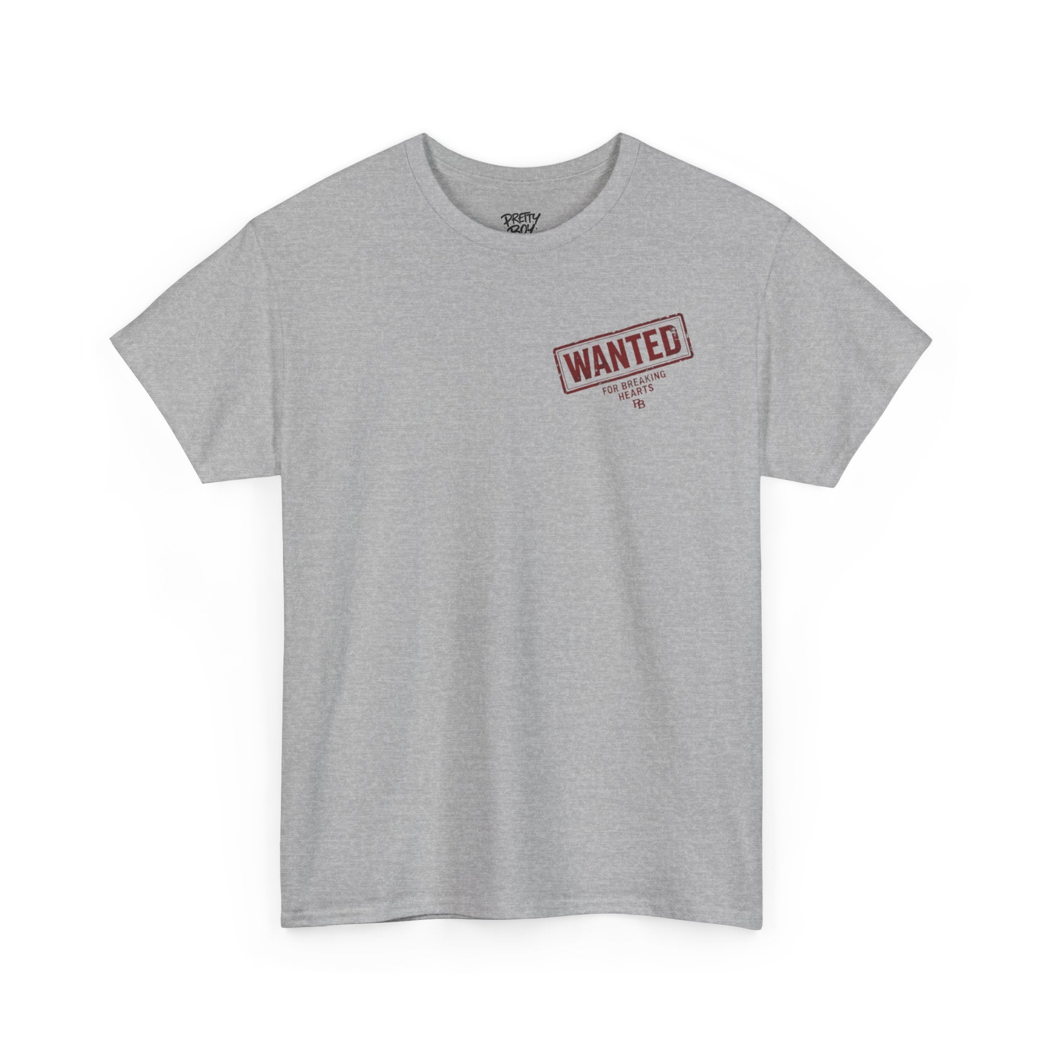 Wanted For Breaking Hearts Tee — Vintage Mugshot Graphic T‑Shirt