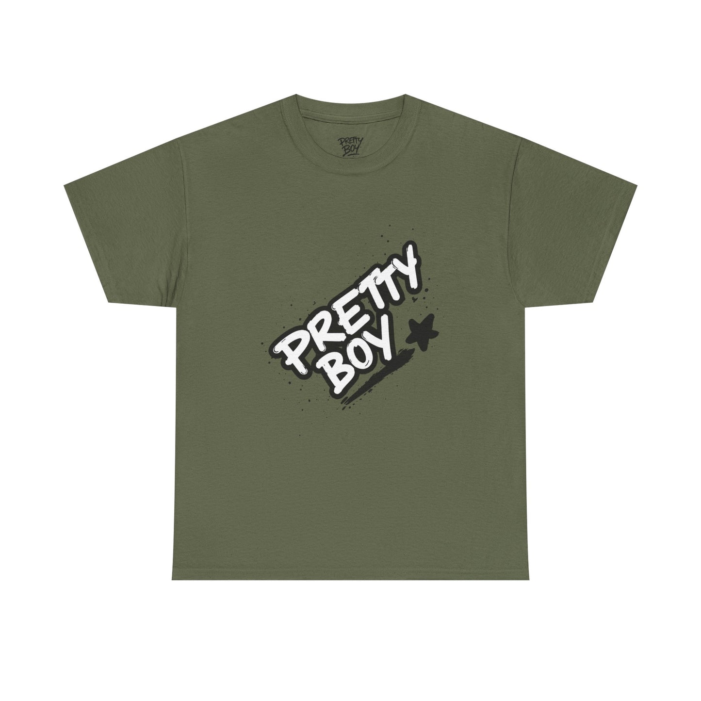 Pretty Boy Graphic Tee — Retro Streetwear Tee with Script Logo