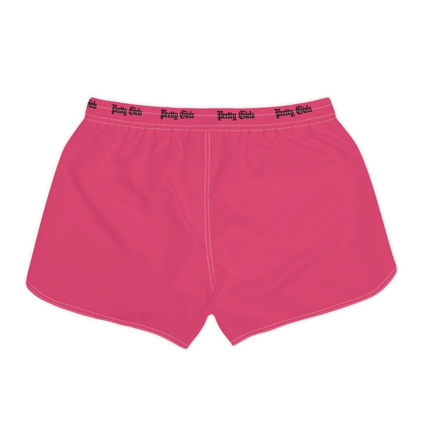 Heartbreaker Graphic Shorts — Pink & Black Women's Casual Lounge Shorts