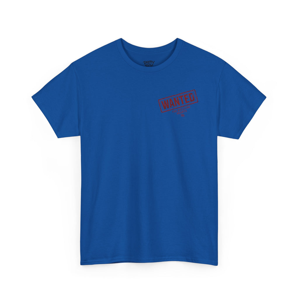 Wanted For Breaking Hearts Tee — Vintage Mugshot Graphic T‑Shirt