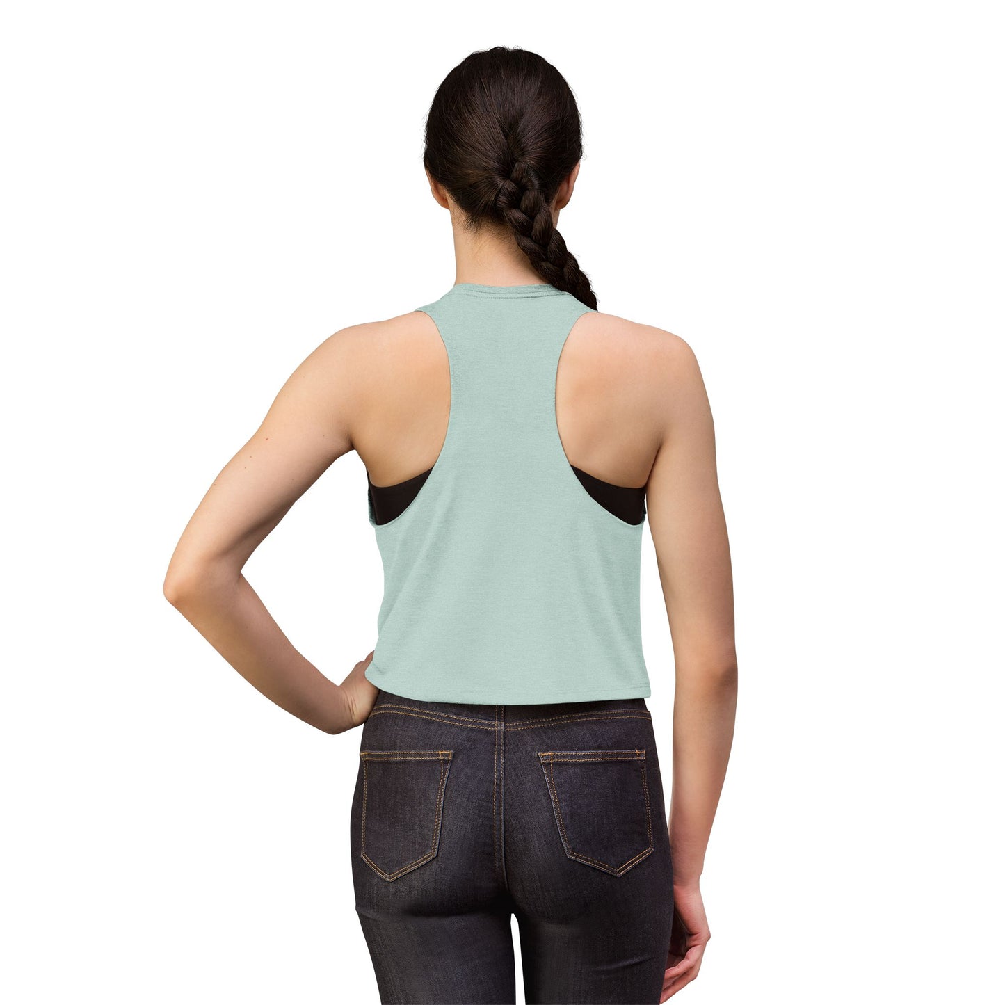 Emotionally Expensive Crop Top — Women's Graphic Tank with Broken Heart