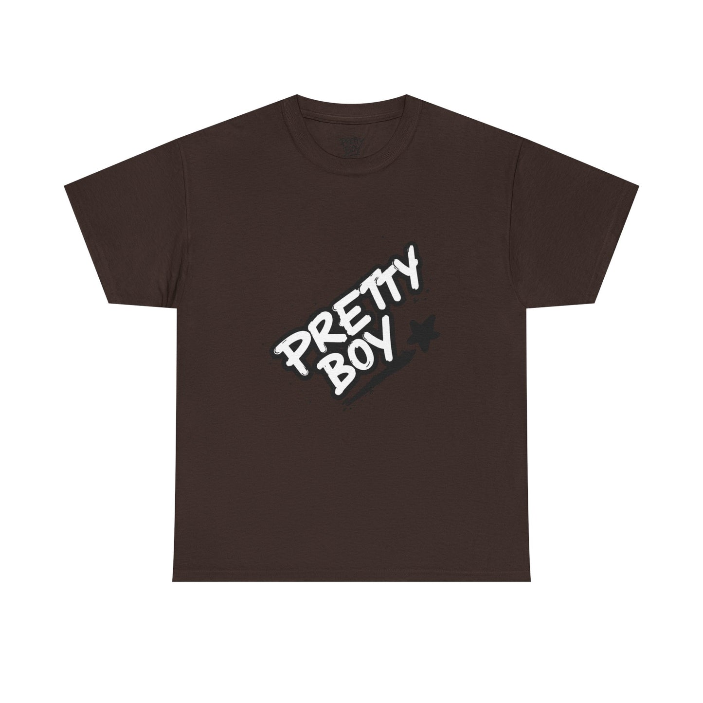 Pretty Boy Graphic Tee — Retro Streetwear Tee with Script Logo