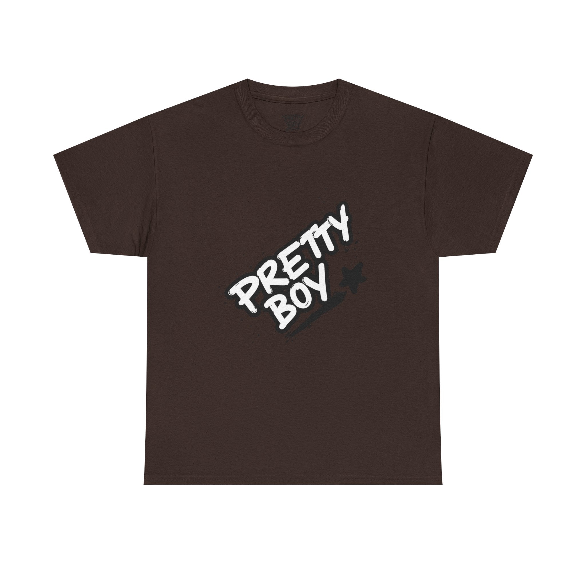 Pretty Boy Graphic Tee — Retro Streetwear Tee with Script Logo